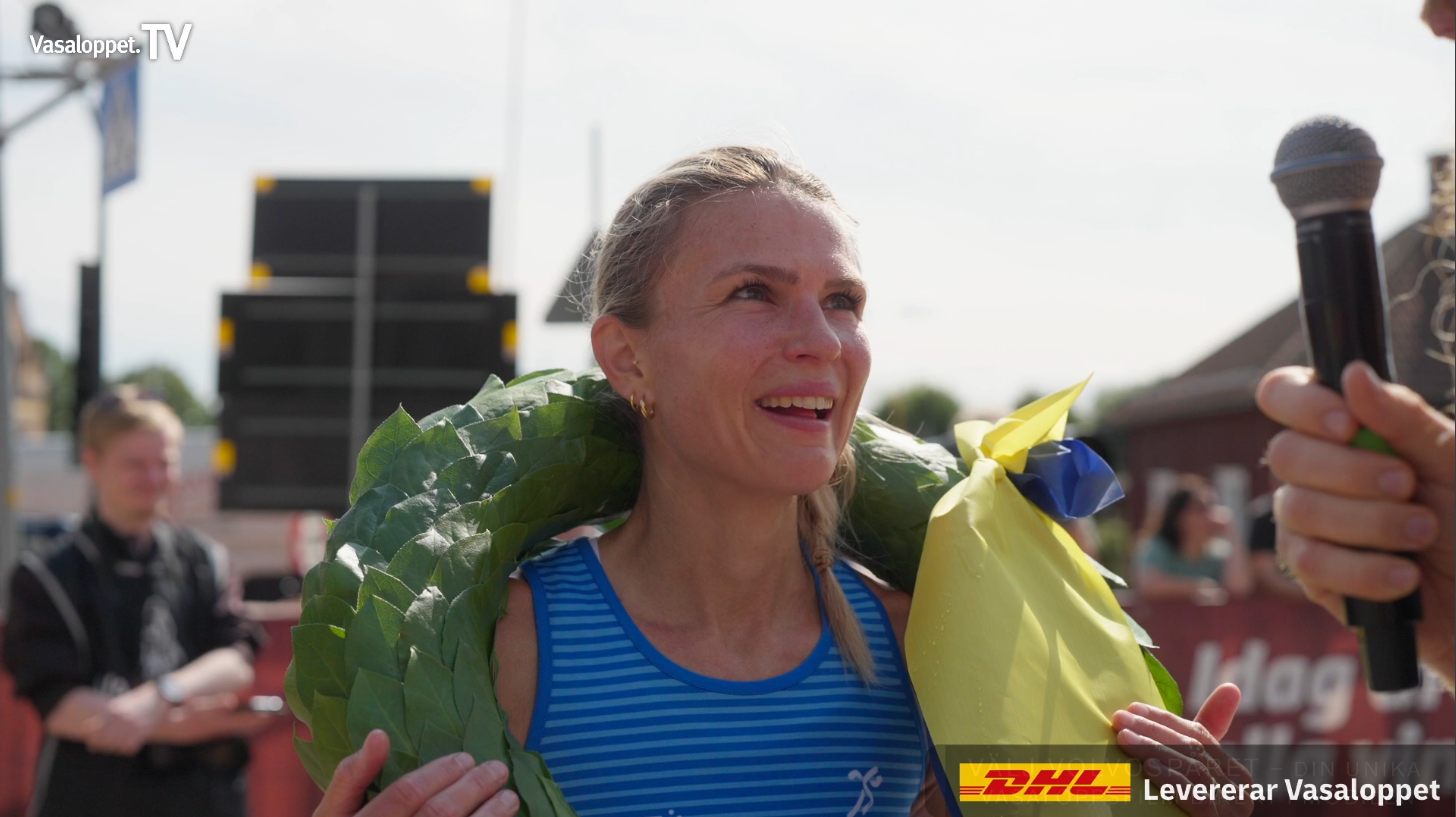 Segerintervju med Malin Starfelt