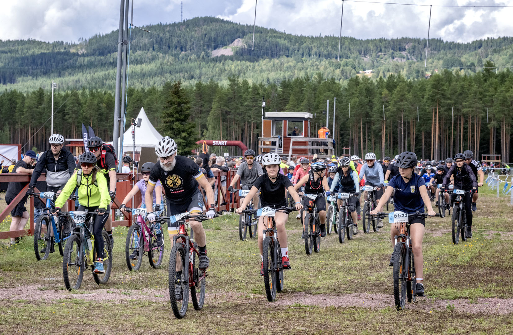 Startplats Oxberg – Ungdomscykelvasan, Cykelvasan 30 och 45 2024