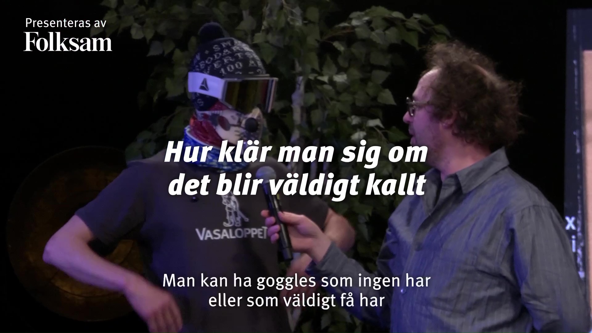 Hur klär man sig när det är kallt?